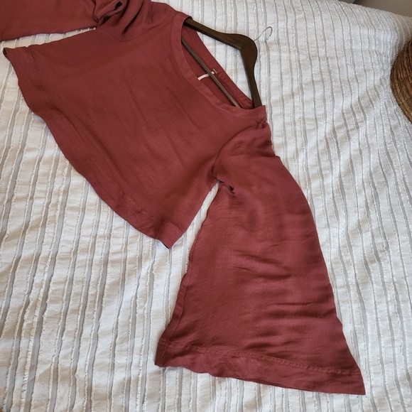 Free People bell sleeve blouse - Picture 5 of 12